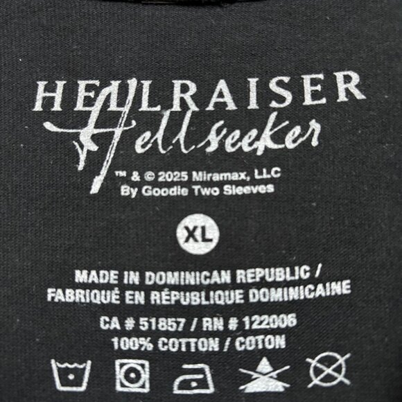 Hellraiser Pinhead Evil, Deadly, Immoral T-Shirt Size Extra Large - Picture 4 of 4